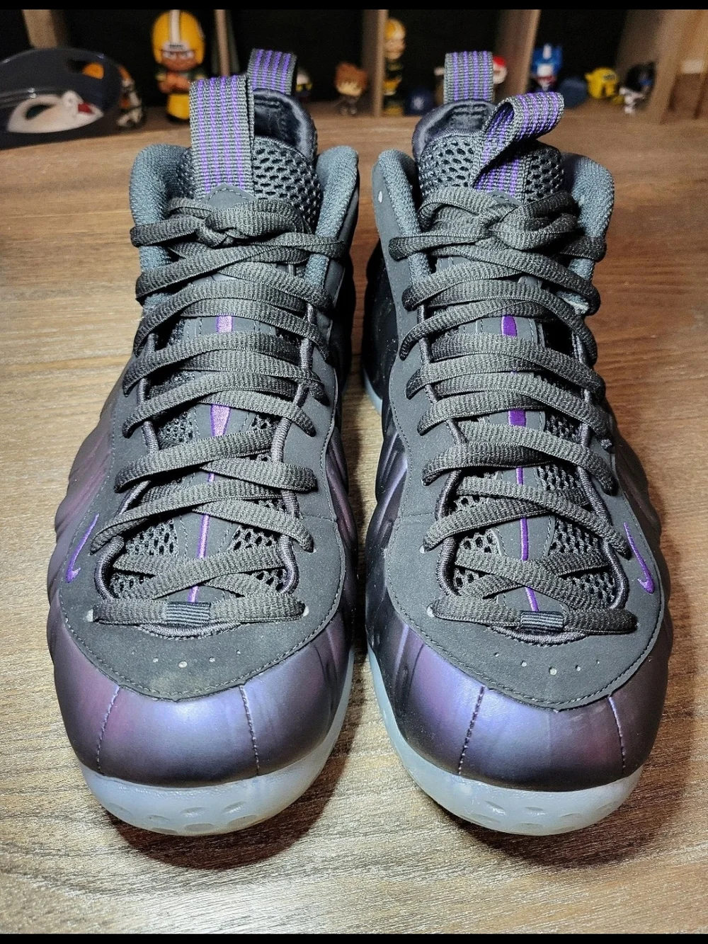 Nike Foamposite One Eggplants 2024 Sz 10.5 Excellent Condition
